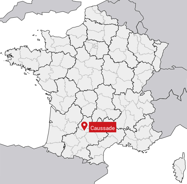 Plan Caussade : carte de Caussade (82300) et infos pratiques