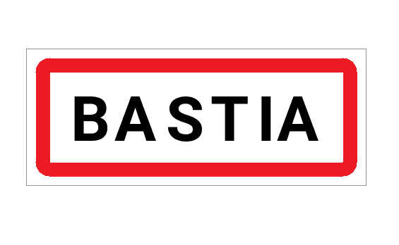 Panneau Bastia
