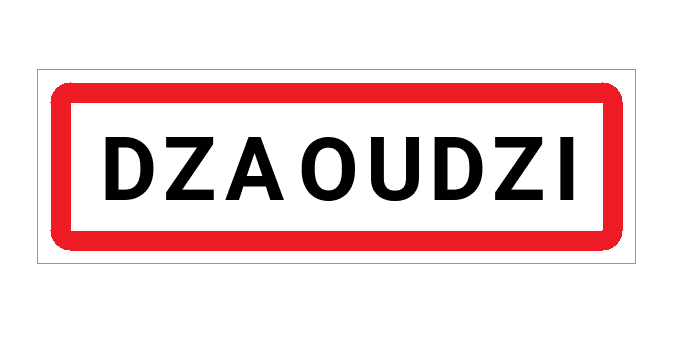 Panneau Dzaoudzi