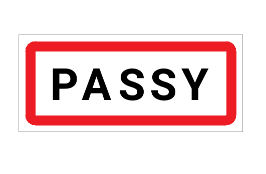 Panneau Passy